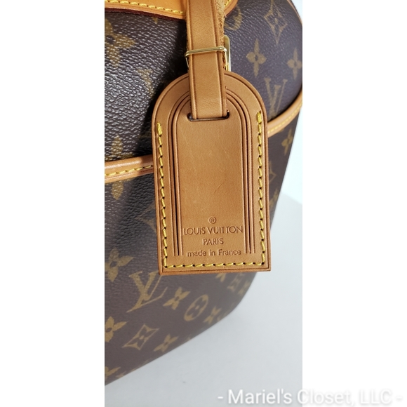 Authentic Louis Vuitton Deauville Handbag  #2782M - Picture 5 of 10